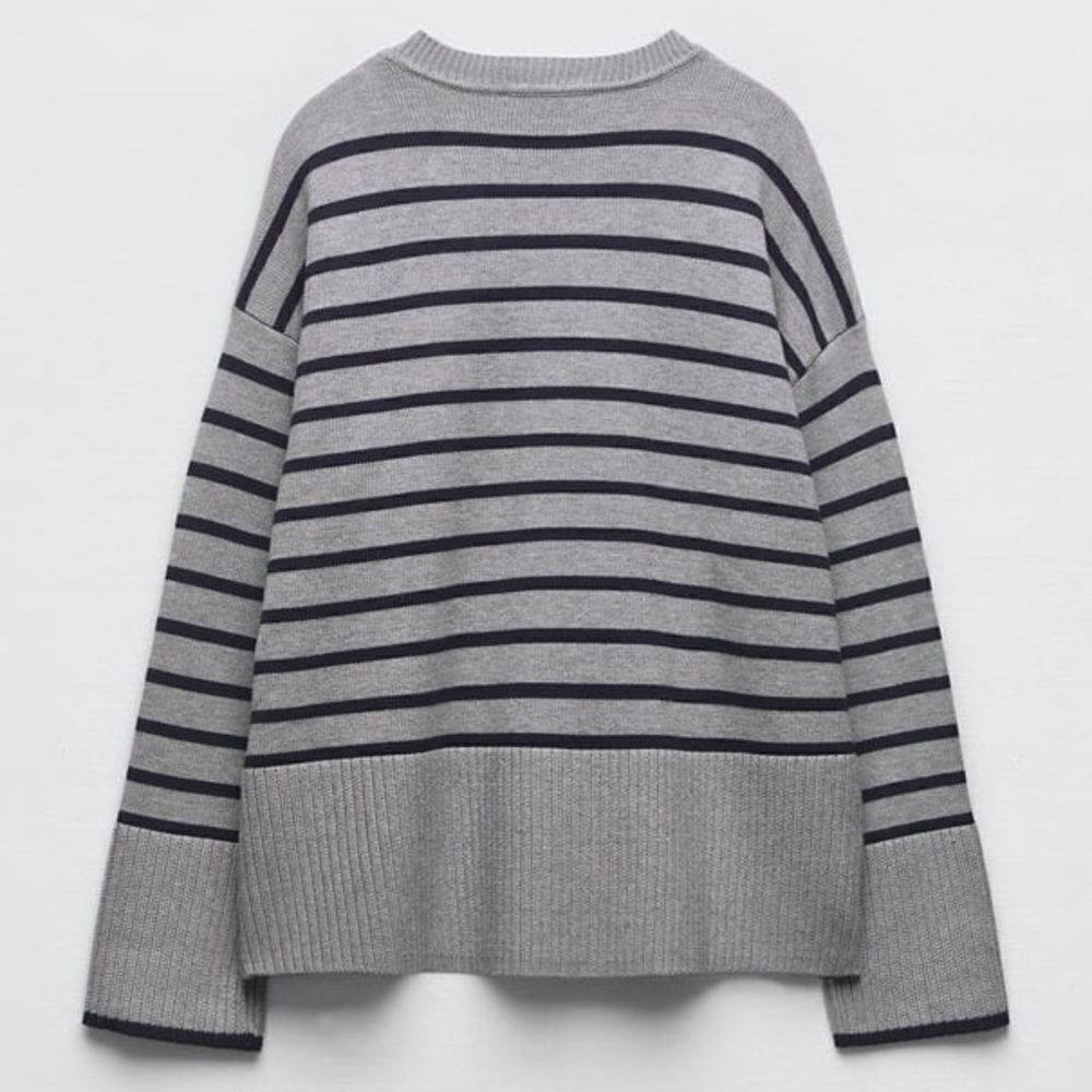 Zara Striped Knit Sweater New - Picture 6 of 11